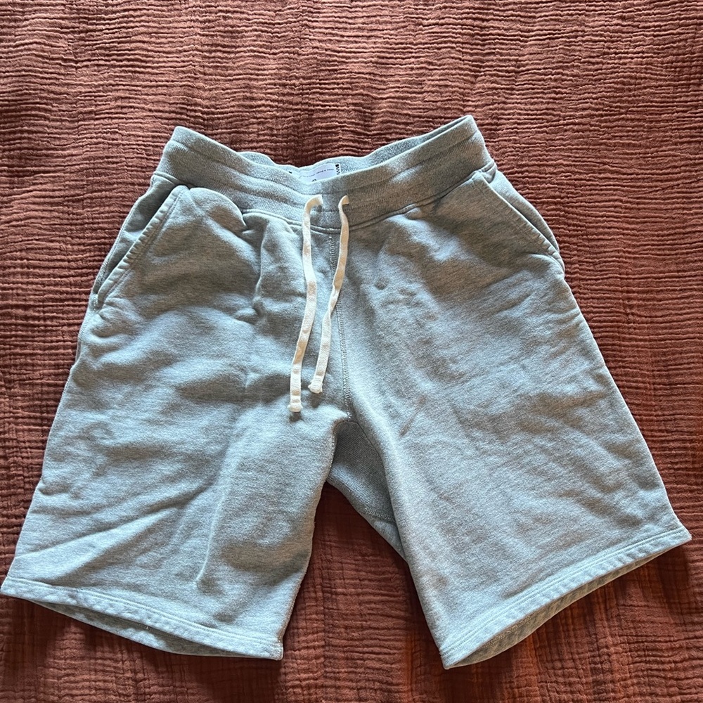 Reigning Champ Grey Midweight Terry Sweat Shorts